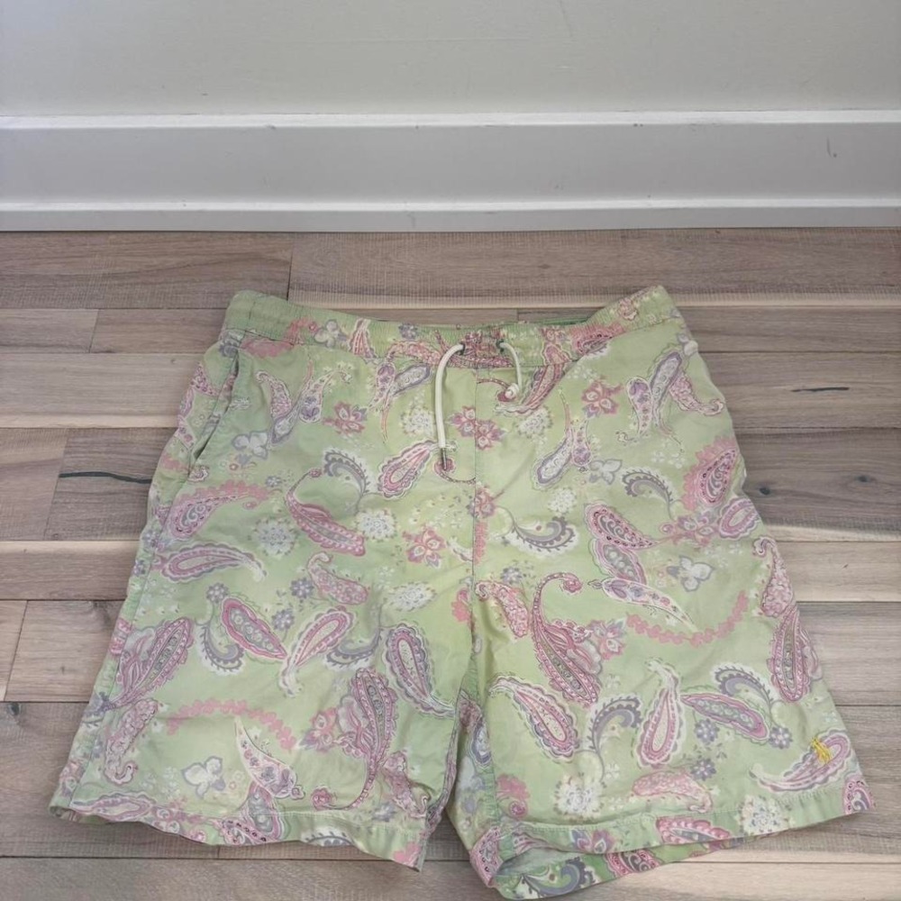 Very vintage Polo, Ralph Lauren floral swim shorts size large